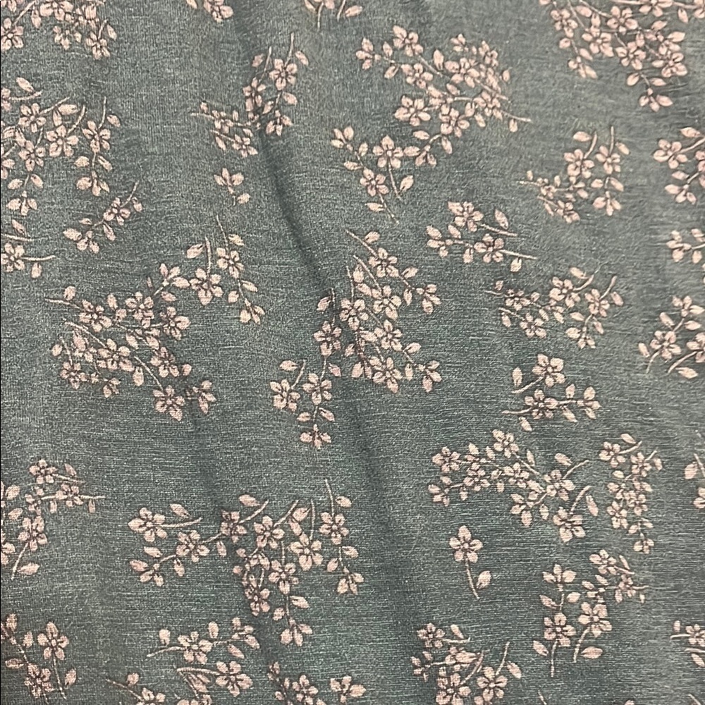 Roxy smocked teal Jumpsuit - Picture 5 of 5